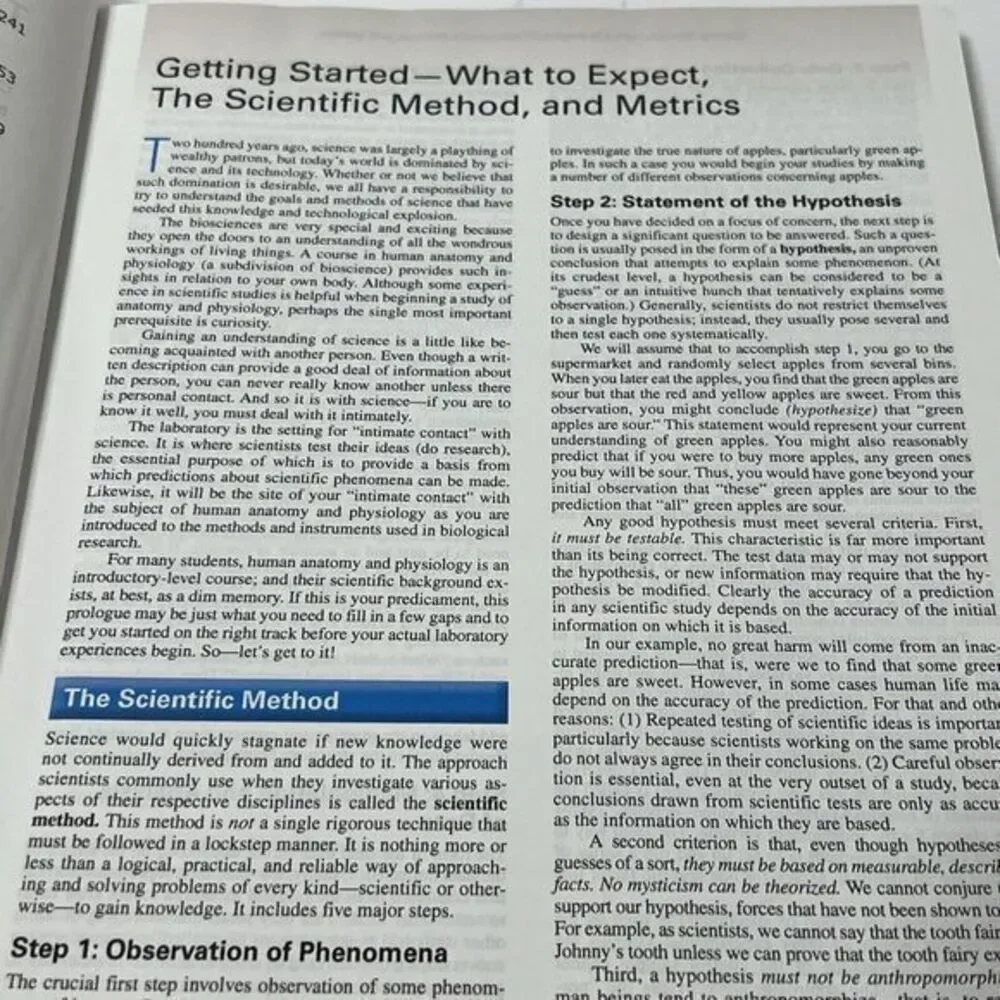 Anatomy and Physiology, Volume 1 (BSC2085‎ )